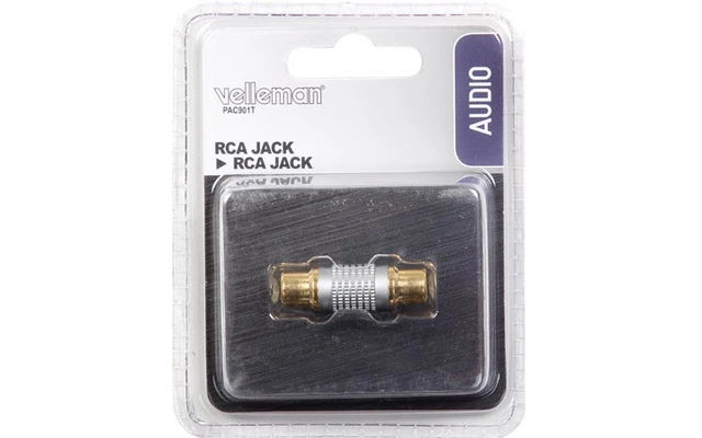 Conector RCA Hembra >> Conector RCA Hembra / Profesional